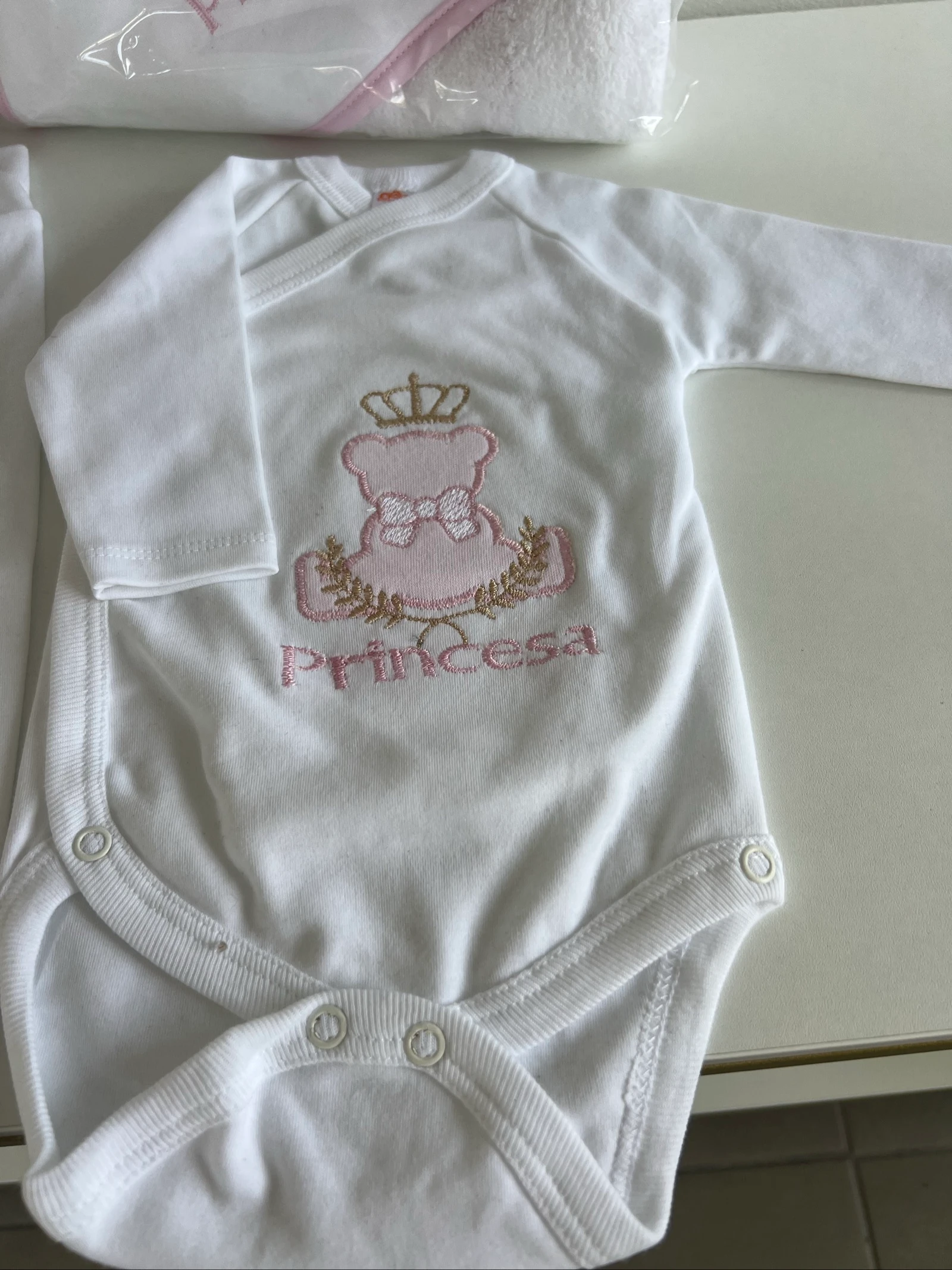 Baby set "Prinses" roze – photo 2